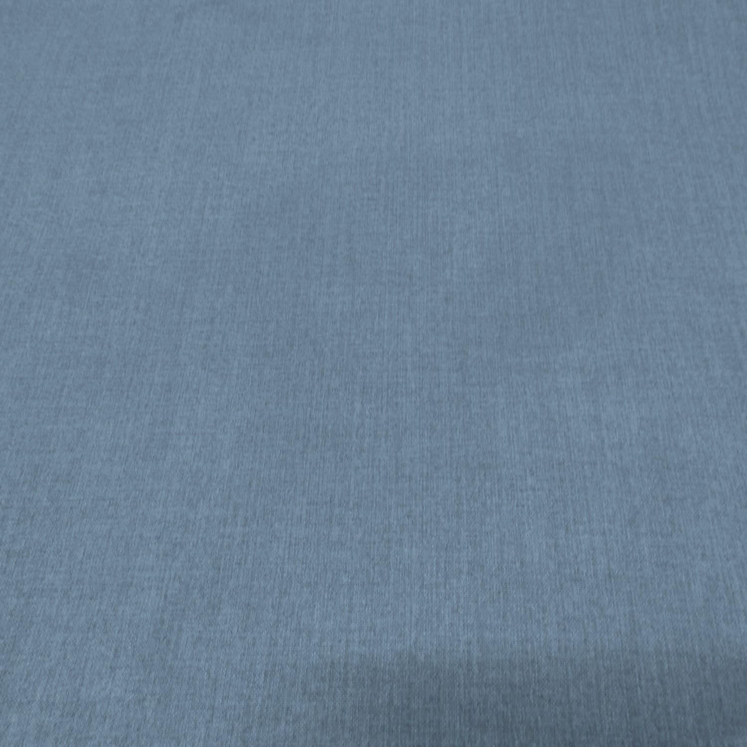 Bayfield Linen Look Fire Retardant Beaumont Upholstery Fabric by The Metre (Denim)