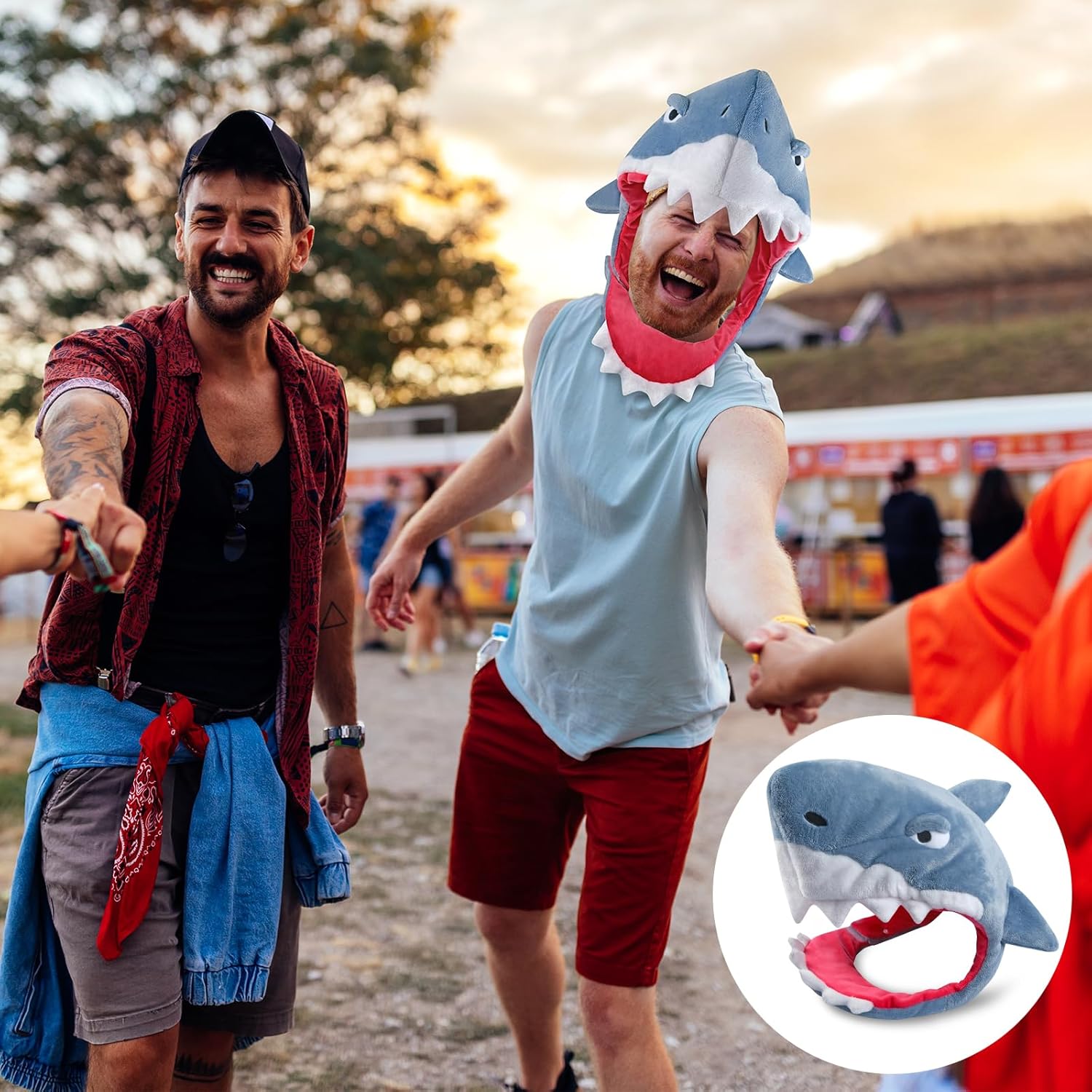 Shark Wearable Blanket Hoodie for Women and Kids, With Premium Soft Cozy Flannel, Detachable Head, Funny & Versatile Throw Wrap With Easy Movement, Shark Gifts for Adults,Oversized