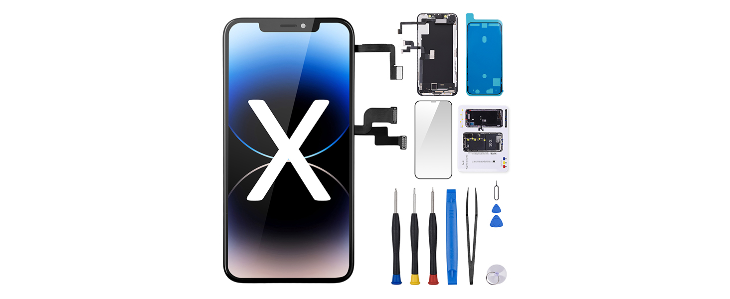 iPhoneX ディスプレイ Amazon.com: Risidamoy for iPhone X Screen Replacement for iPhone