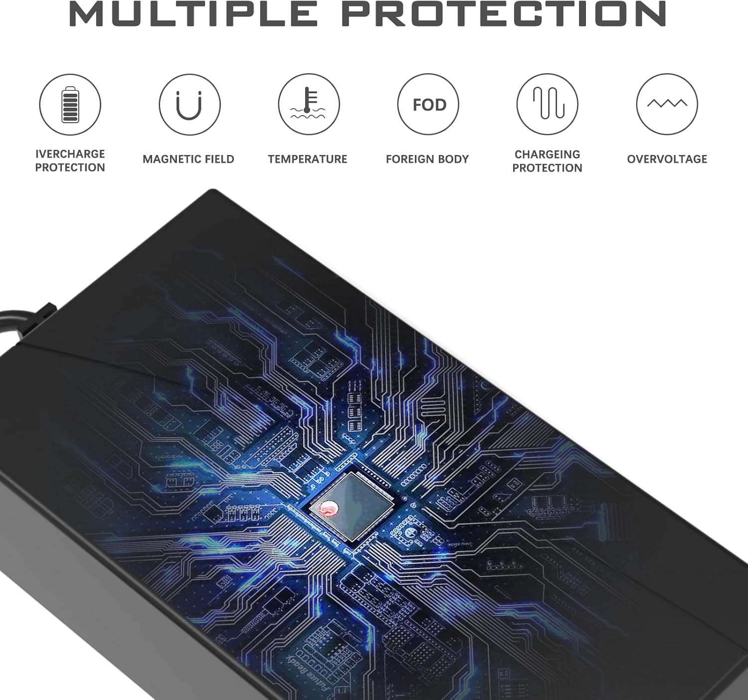 42V 2A charger with 7 universal spines for 36 V lithium -ion battery, replacement of the rapid loader for razor/jetson/voyage/gotrax/nine and most of the 10s 36v 10s lithium battery device 4 71wVzjXmRdL. AC SL1500