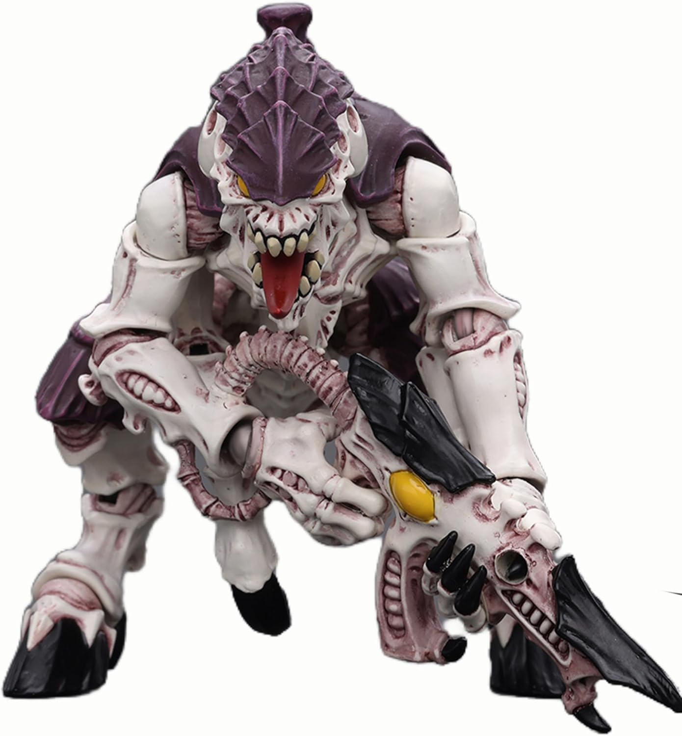 JOYTOY 1/18 Action Figures - Warhammer 40,000 Tyranids Hive Fleet Leviathan Termagant with Fleshborer - 4‘’,Classic Character,Collectible,Age 15 and Above