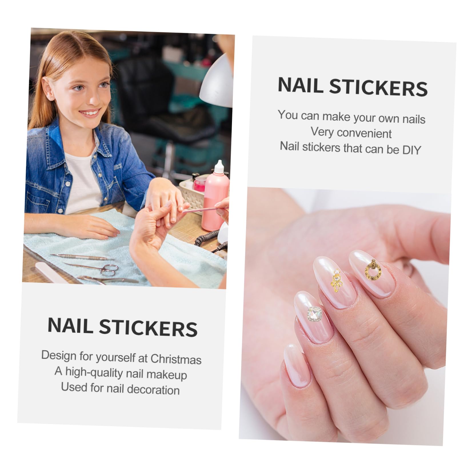 Healeved 100 Piezas taladro de uñas joyas para uñas de bricolaje gemas para uñas home decor accesorios para uñas ornamento decoración decoraciones de uñas pedrería de uñas cristal Decorar