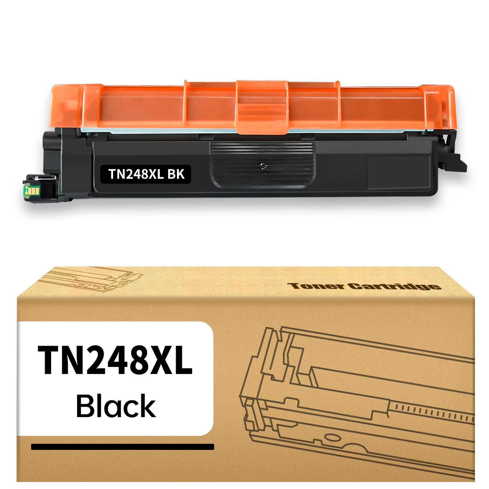 PG-217 PG217 Compatible Toner Cartridge With Upgraded Chip Replace for Pantum P2200, P2200W, M6507, M6507NW, M6607NW, High Yield (1600 Pages) 1 pack. — view 33