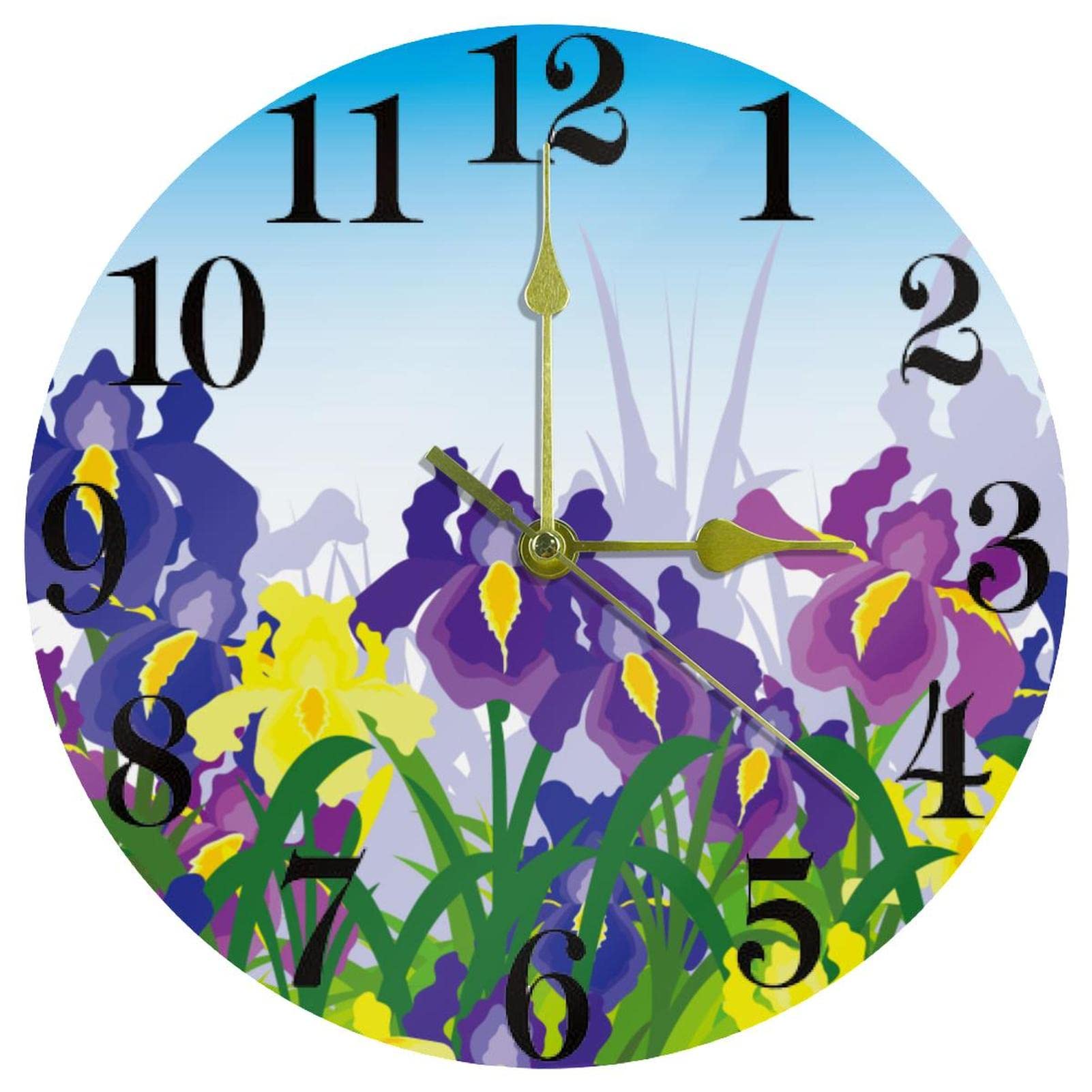 Horloge murale sans tic-tac à quartz pour retrouver le calme chez soi