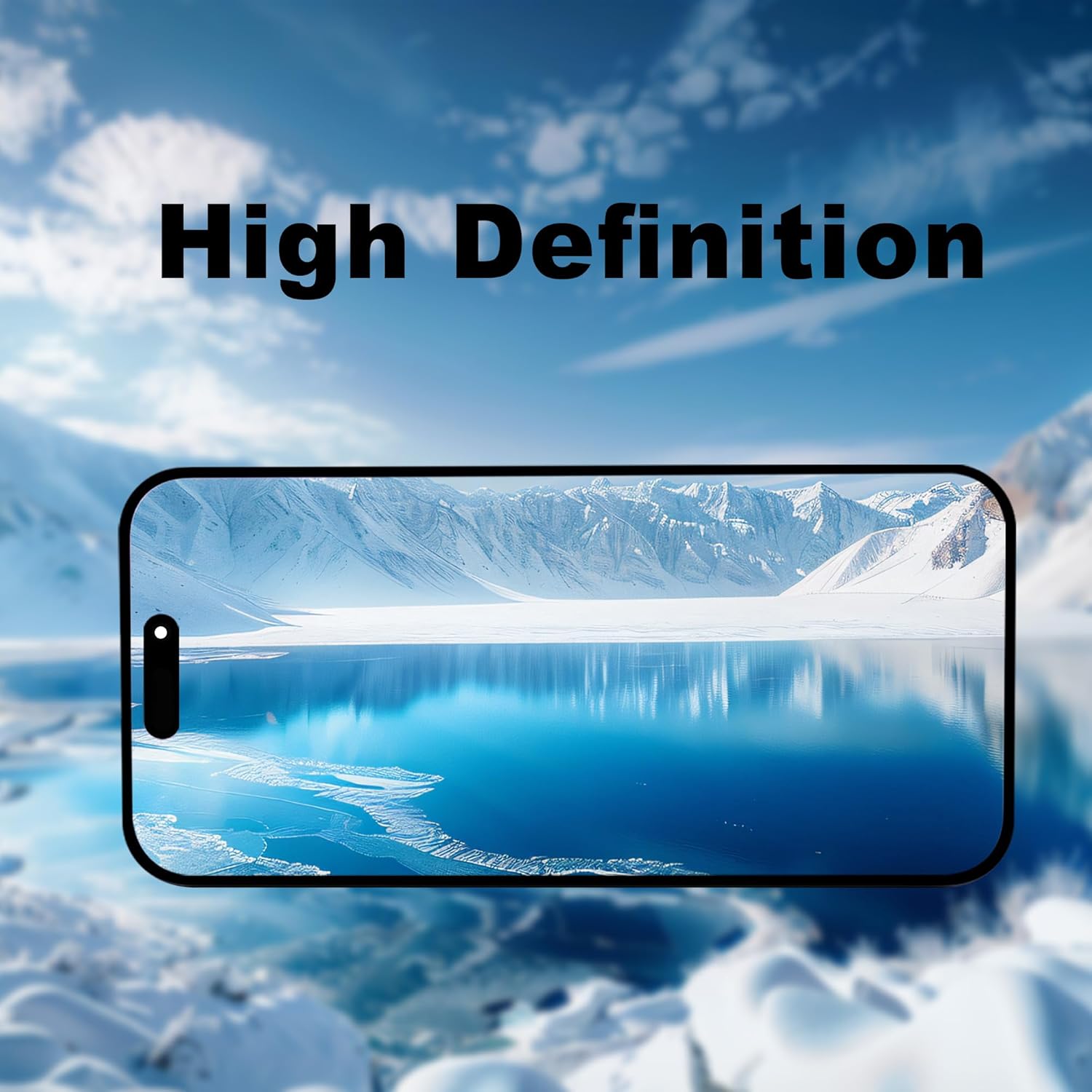 ZOETEC Screen Replacement for iPhone 15, [Support Face ID] Full HD Retina Display Touch Screen Digitizer Frame Assembly with Repair Tools Kit