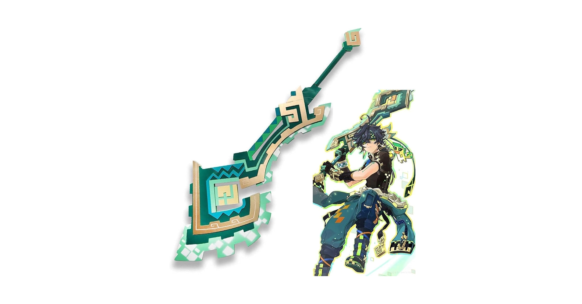 原神　キィニチ　武器付きフルセット 楽天市場】原神 キィニチ コスプレ衣装 靴 神の目付き フル