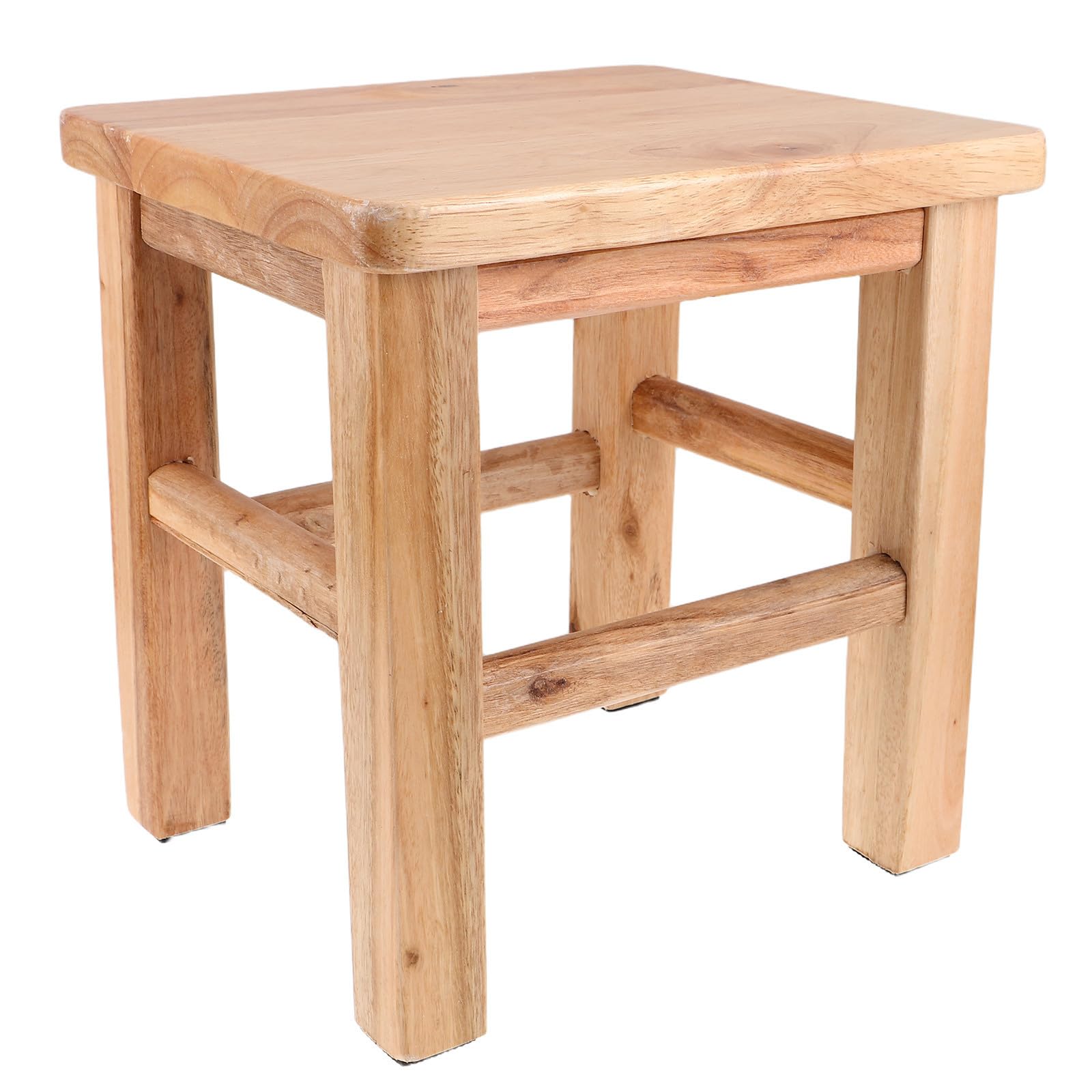 TEHAUX Holzstuhl für Erwachsene mit Rutschfester Oberfläche 4 Beinen und Sicher Abgerundeten Ecken Minimalistisches Design für Zuhause und Vielbeschäftigte Familien