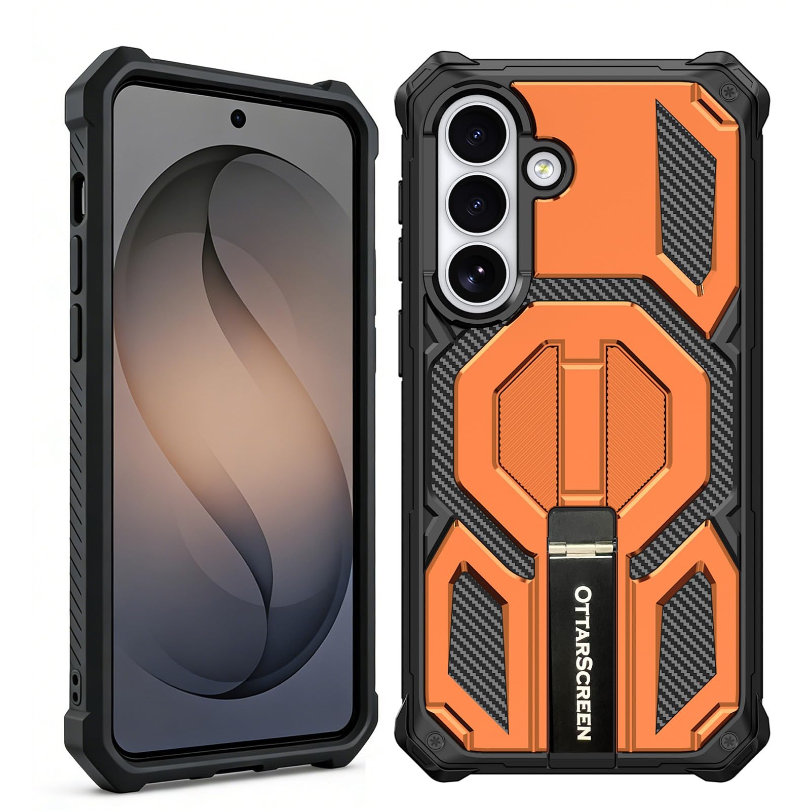 Coque Samsung Galaxy S26 aimantée antichoc robuste avec support - 8