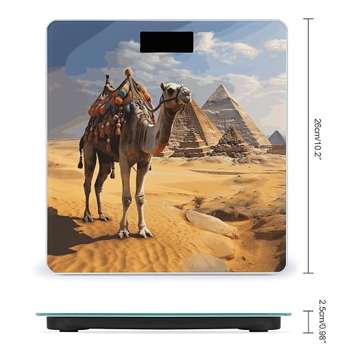 Báscula digital de baño con vidrio templado JTREHY miniatura 2
