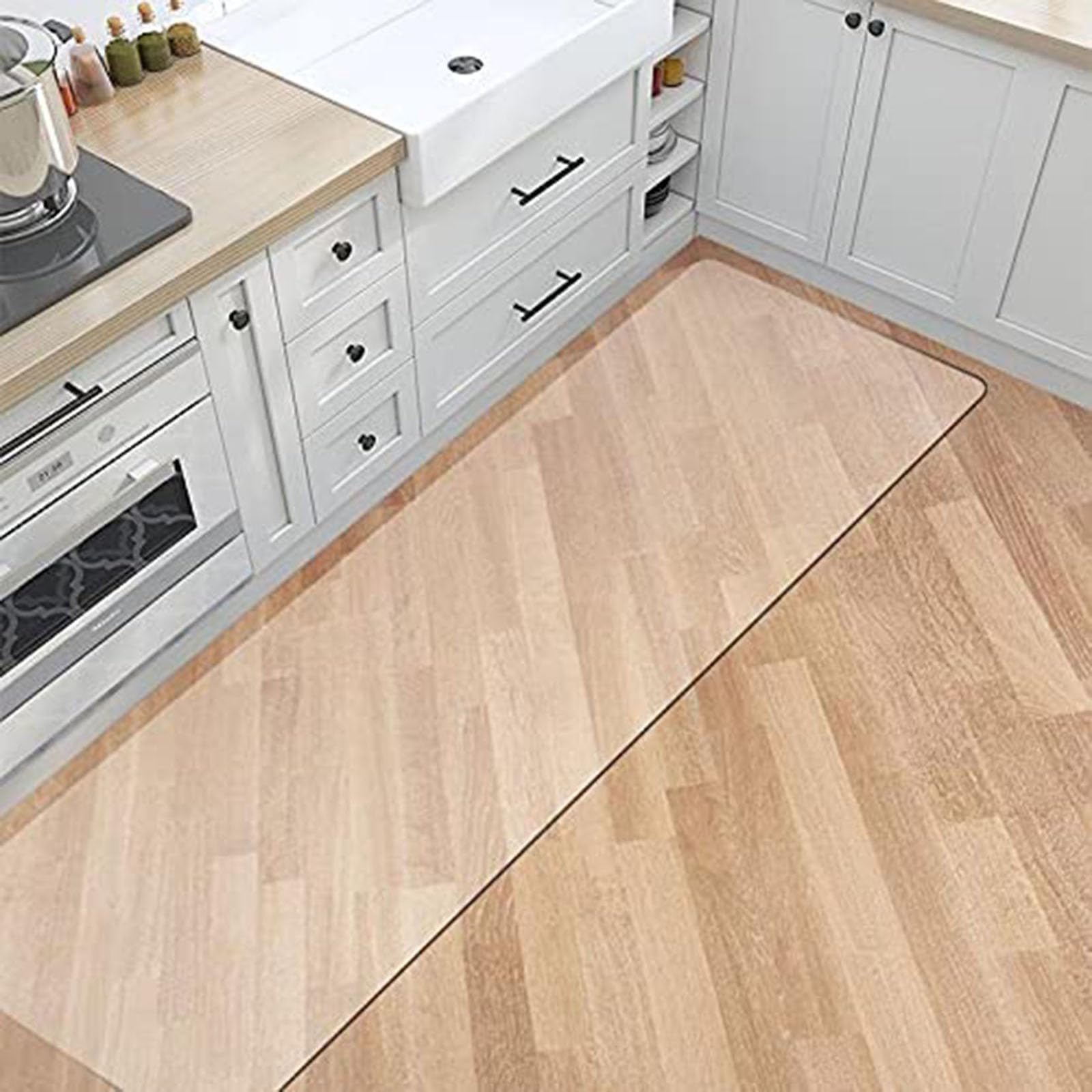 NBKJDSXL Transparente Bodenmatte 1,5mm - 70x80cm PVC Bodenschutz