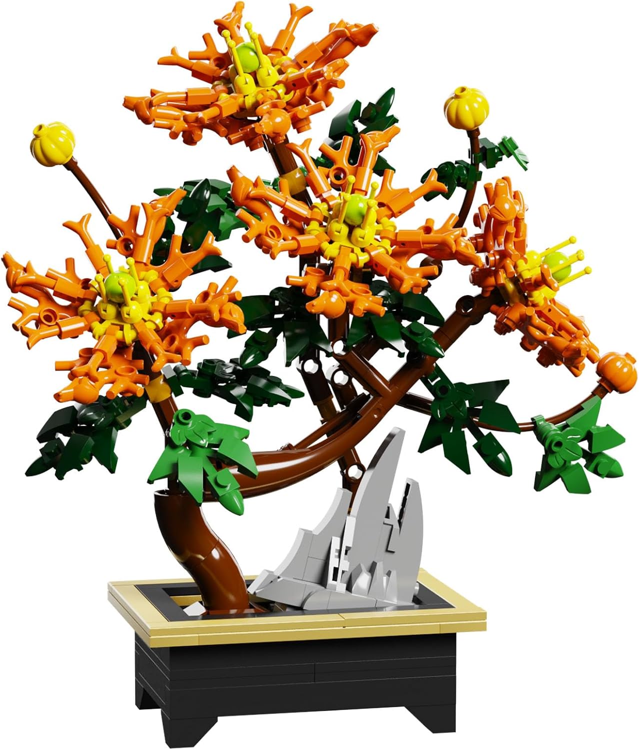 Chrysanthemum Building Set for Adults, Artificial Flower for Dinner Table Centerpiece, Living Room & Home Office Decor, DIY Craft Kits - Gift for Birthdays (450PCS)