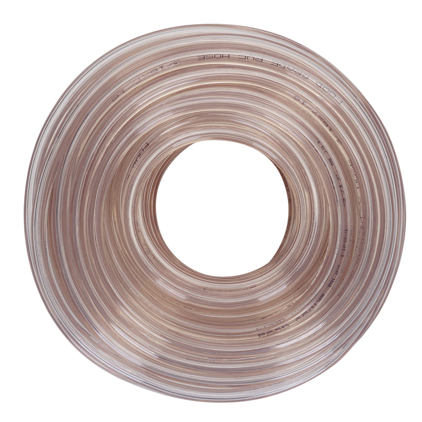 DERNORD Tubo de PVC de 3/16 pulgadas ID x 7/16 pulgadas OD manguera flexible de vinilo transparente de 100 pies para grado alimenticio