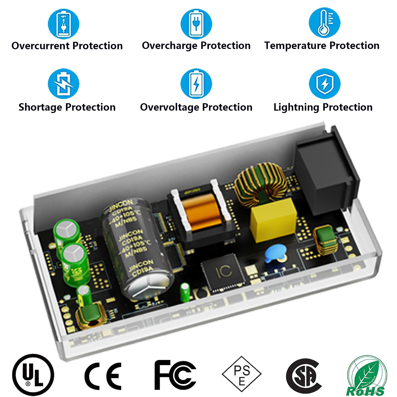 Amazon.com: 19V 65W Power Supply for AMD Ryzen Pro ZOTAC Beelink