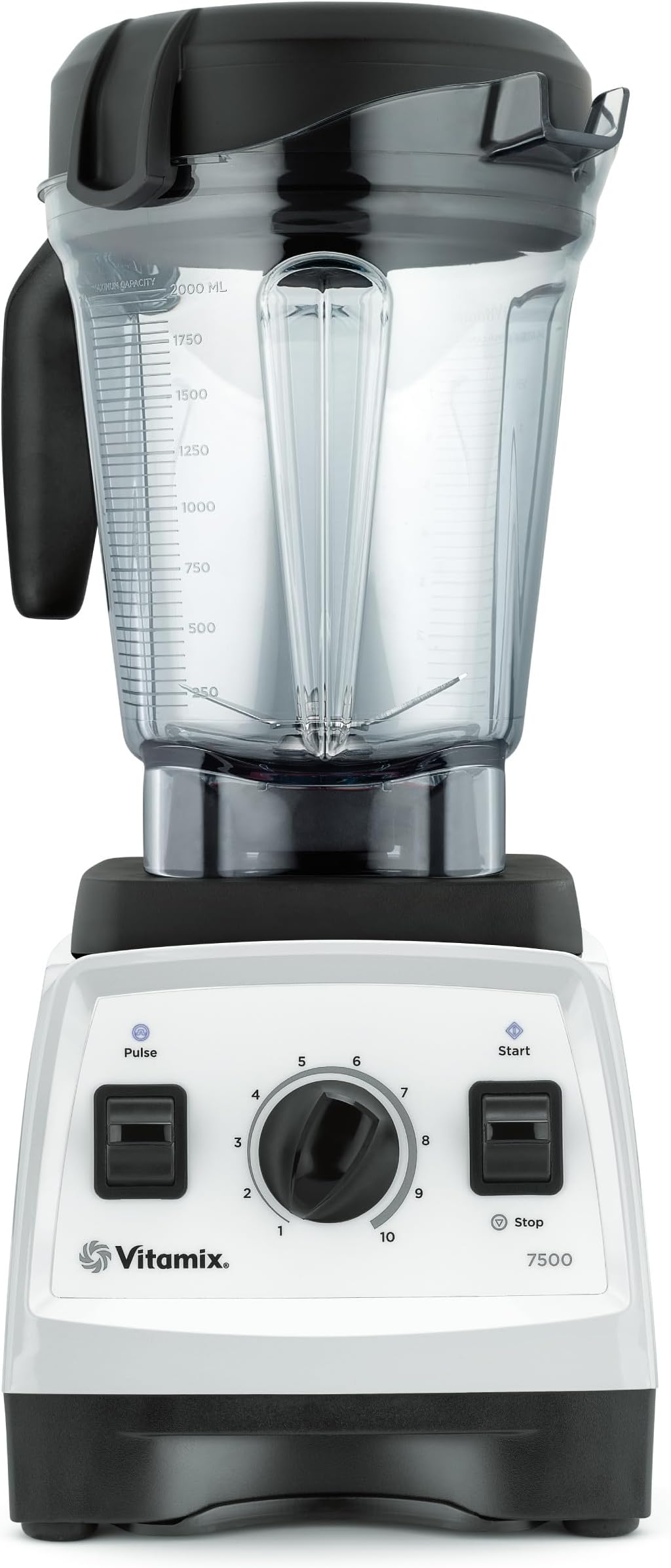 Vitamix 7500 Blender with Low Profile Jar Black (White)