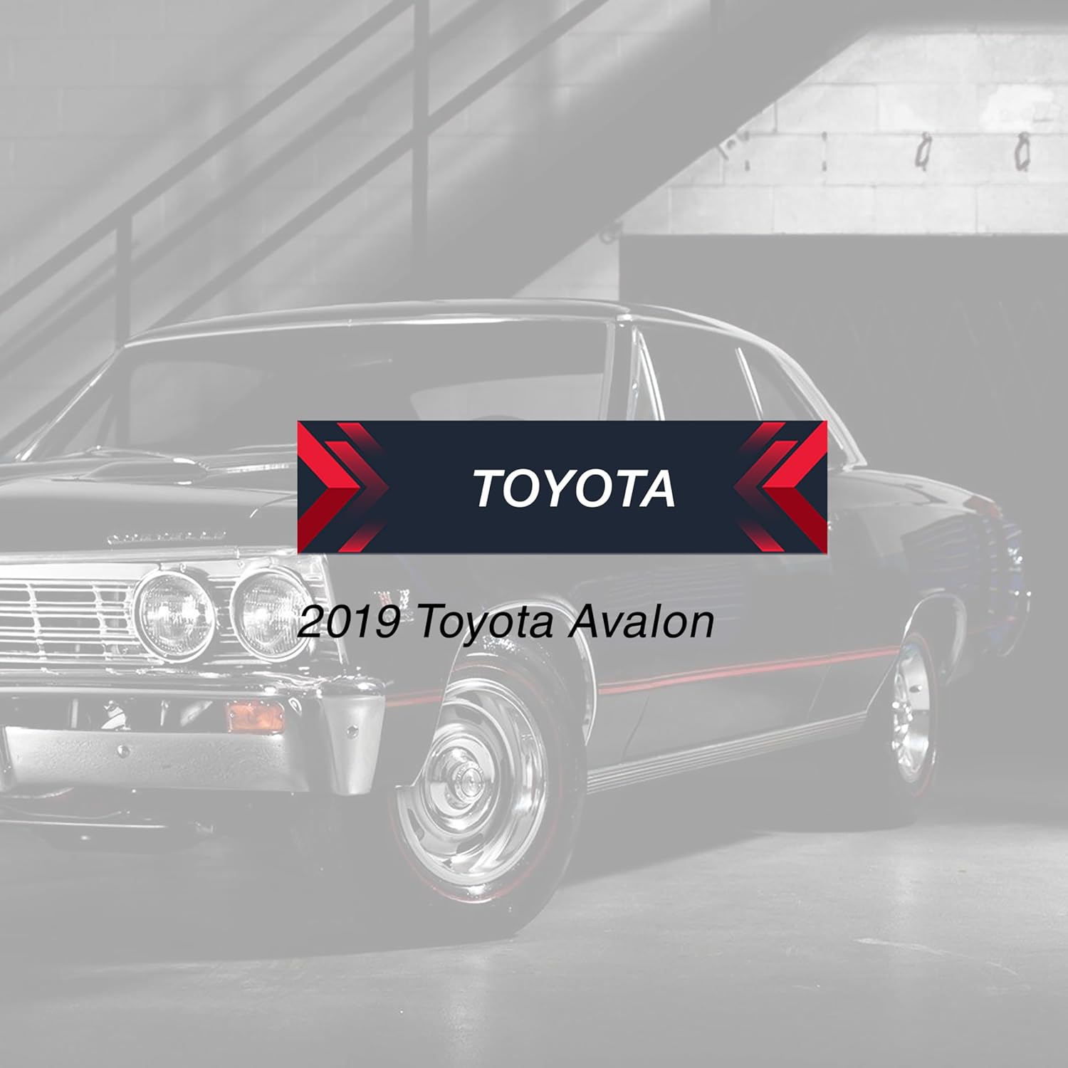 Keyless Entry Remote Key Fob Replacement 4-Button for 2019 Toyota Avalon (HYQ14FBE, 0410)