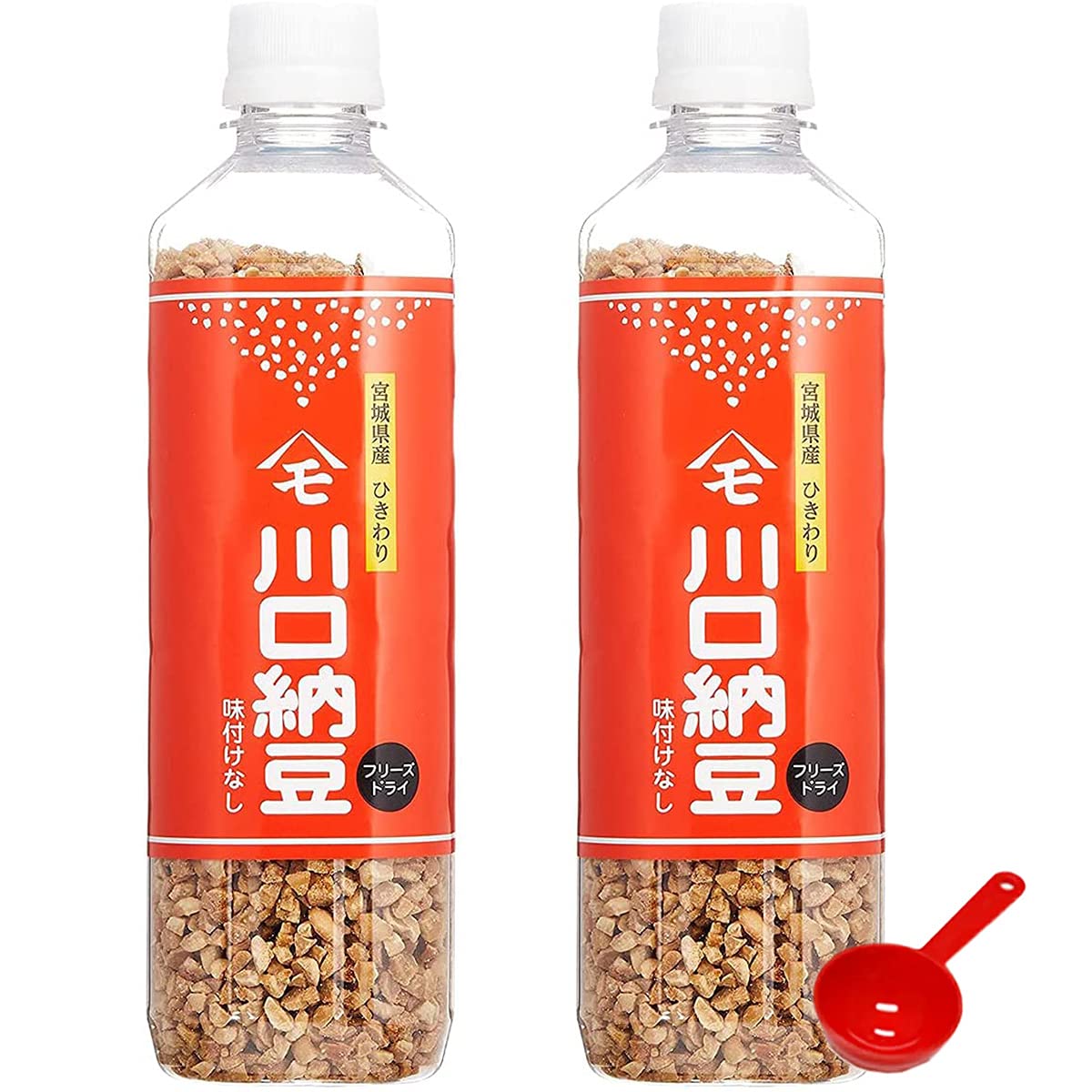 Amazon.co.jp: 川口納豆 乾燥納豆 180g ×2個 + 計量スプーン付（15cc