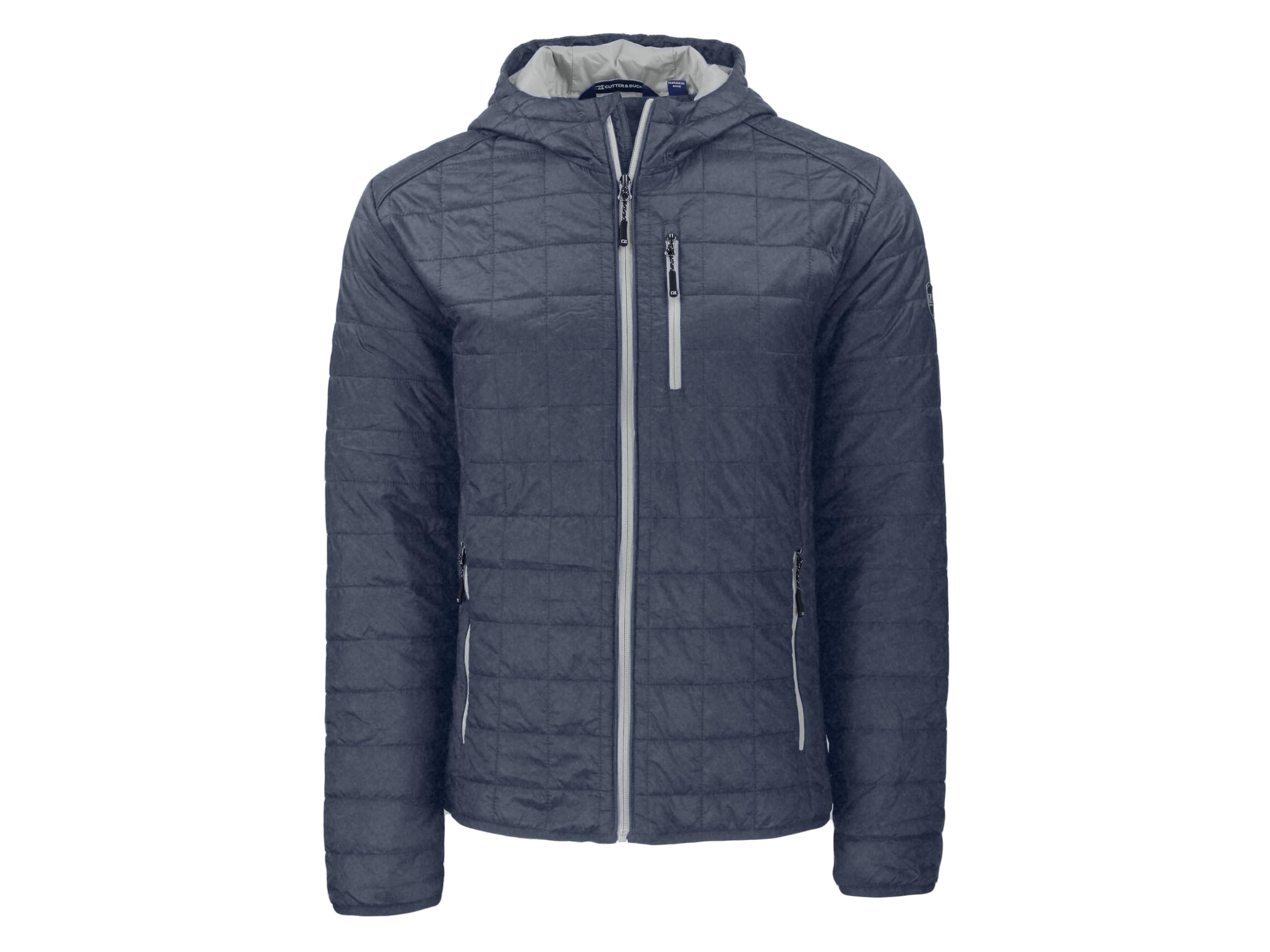 Cutter &amp; Buck Men's Rainier Primaloft® Eco Hooded Jacket