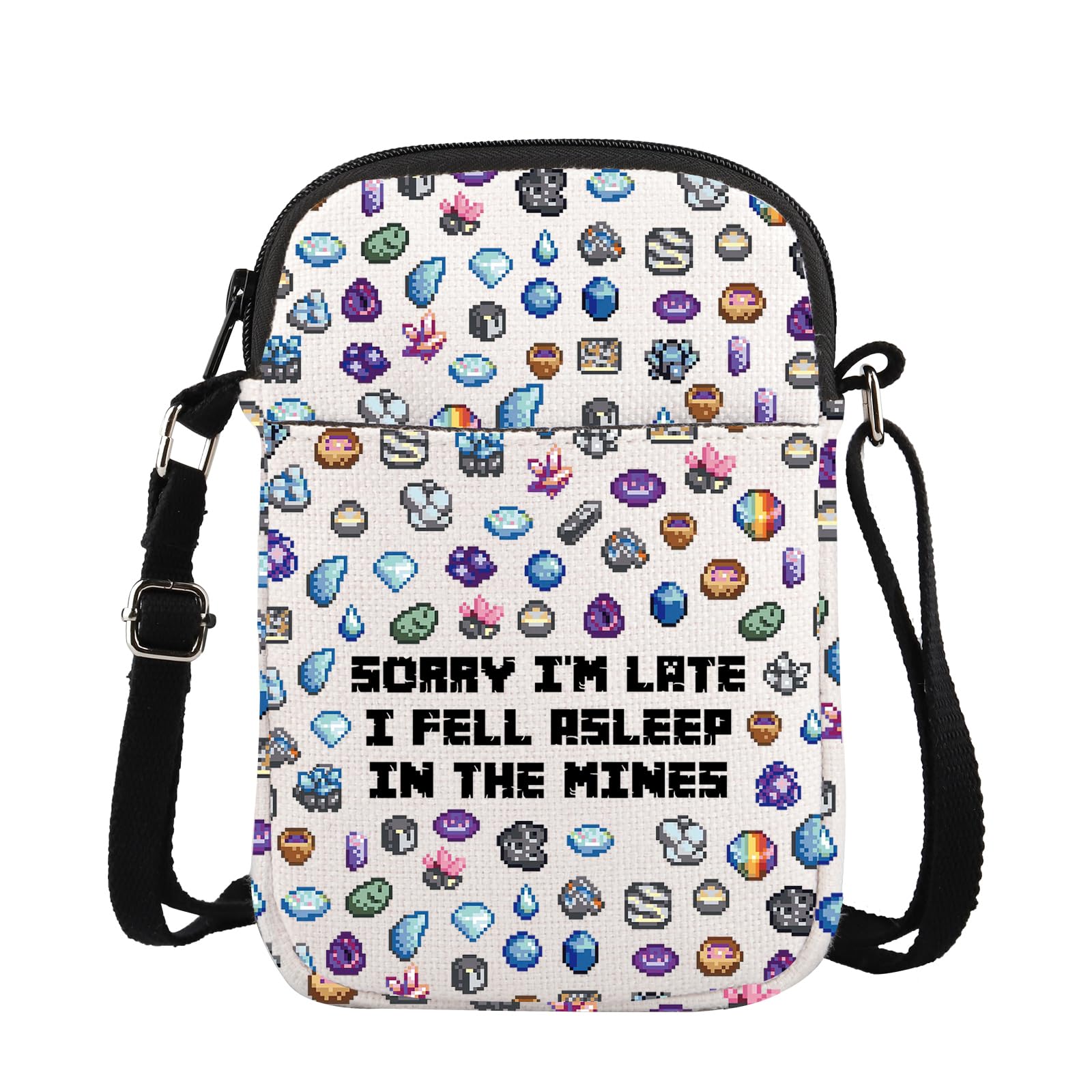 Gamer Merchandise Crossbody Bag Video Game Inspired Gift Country Adventure Gaming Grocery Bag