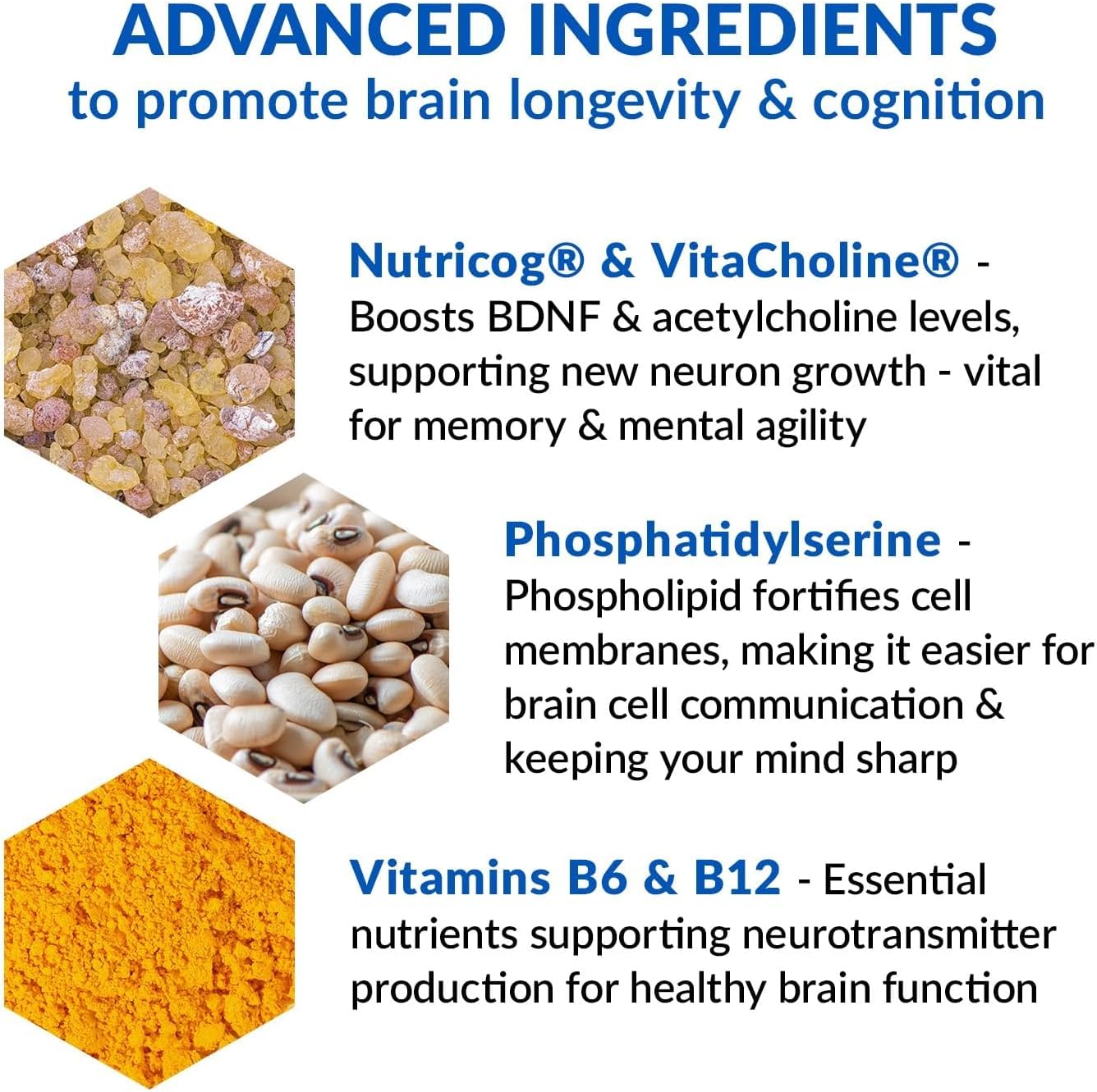 BioTrust Eternal Mind Brain Supplements for Memory & Focus - Sharpen Mental Agility, Recall & Concentration with Age - Clinically Studied Supplement for Longevity & Cognition - 30 Servings