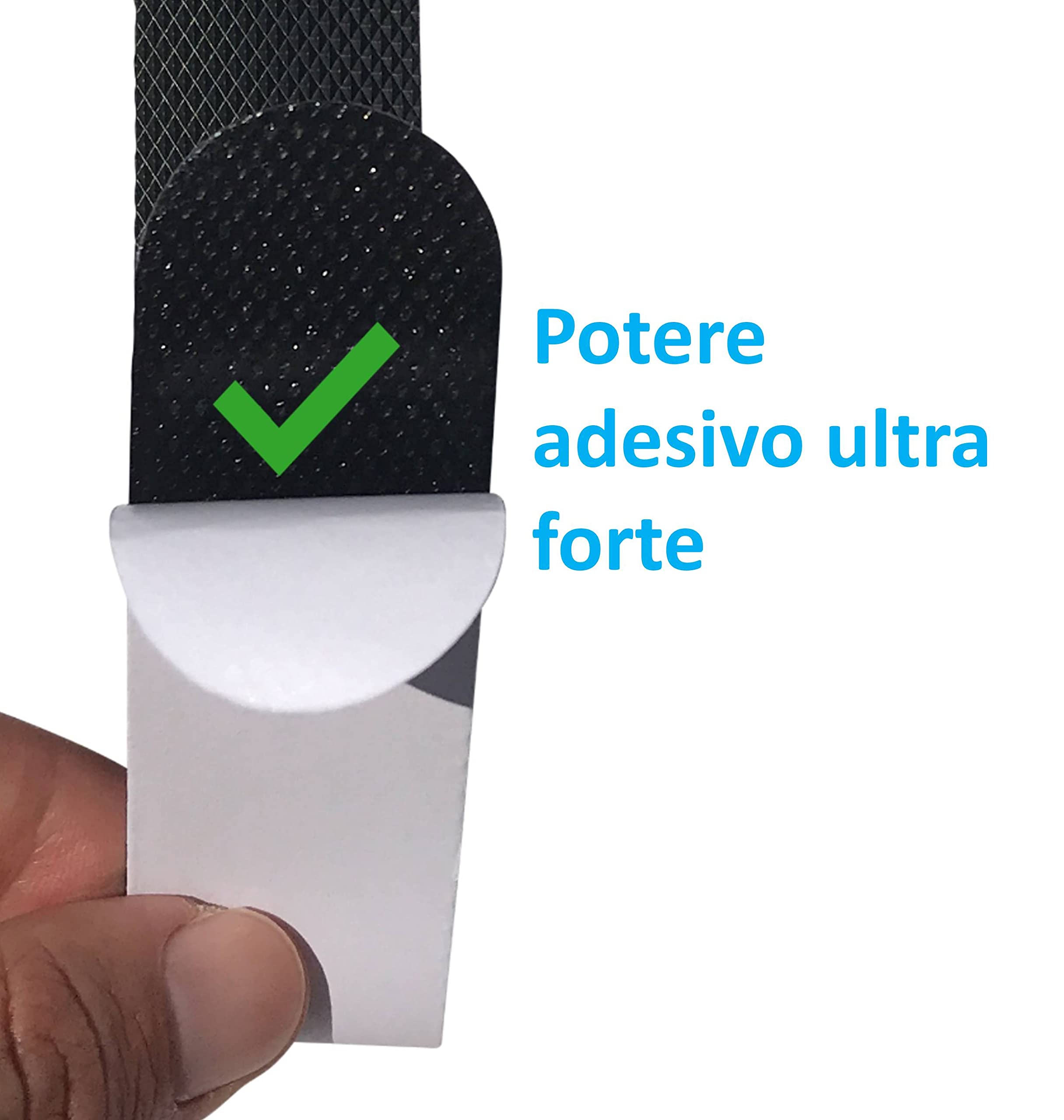 Strisce Antiscivolo per Scale | Nastro Antiscivolo Nero Pretagliato, Strisce Antiscivolo XXL (90x3 cm) | Adesivi Antiscivolo per Interni - Confezione da 18