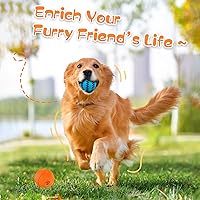 Vista 7 de HIPPIH Paquete de 2 rompecabezas para perros, juguetes interactivos para dispensar golosinas, juguetes duraderos para cachorros para dentición