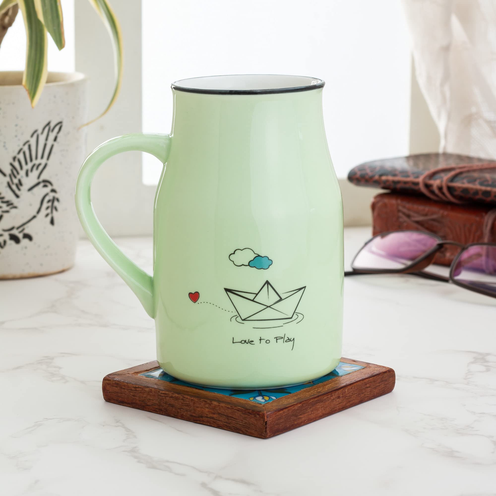 See full amazon price history chart for JCPL Flask Ceramic Milk & Coffee Mug, 330ml, 1 piece, ZS-FL-14 JCPL Flask Ceramic Milk & Coffee Mug, 330ml, 1 piece, ZS-FL-14 (B08P6VCXB4) Amazon Price History, Amazon Price Tracker
