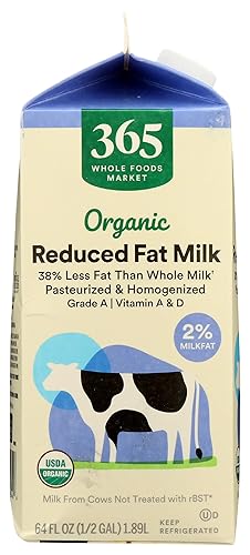 Miniatura 5 de 365 by Whole Foods Market Leche 2 orgánica homogeneizada 64 onzas líquidas el embalaje puede variar