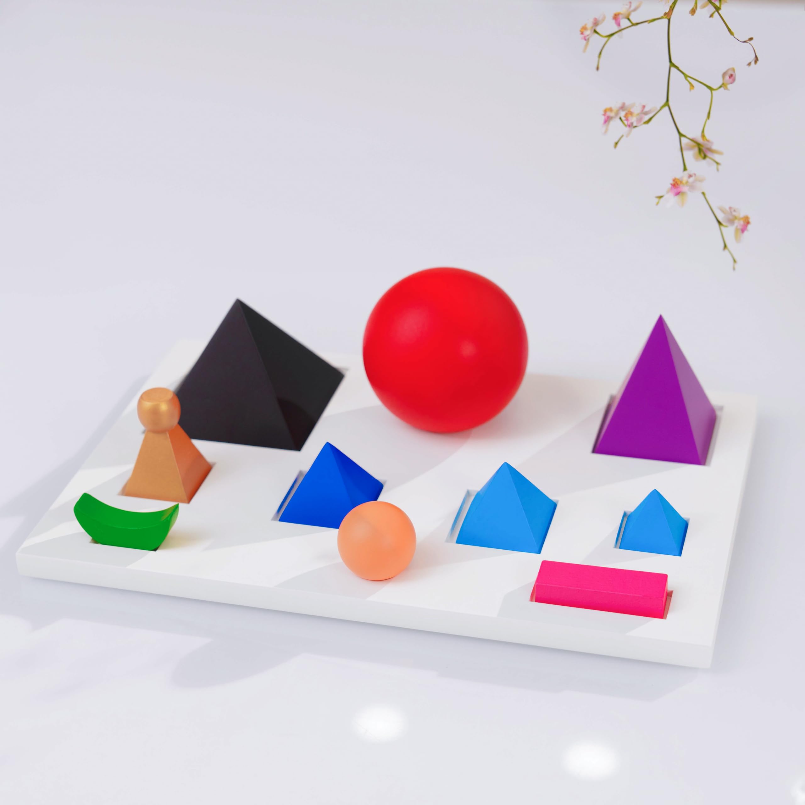 Montessori Matériel linguistique – Lettres, grammaire et lecture, jeux éducatifs en bois pour l'école maternelle et primaire, l'école à domicile et les salles de classe (symboles grammaires fixes