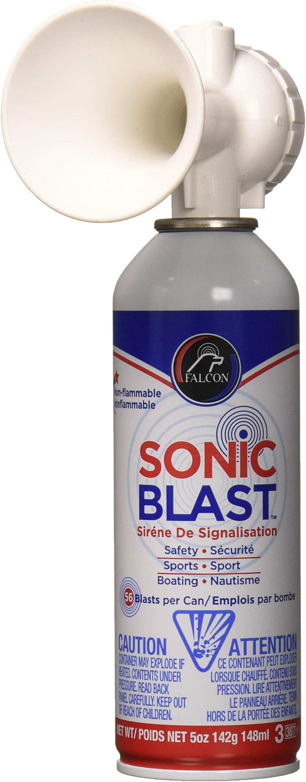 Falcon Safety Products FSB5BU Sonic Blast - 5 oz.