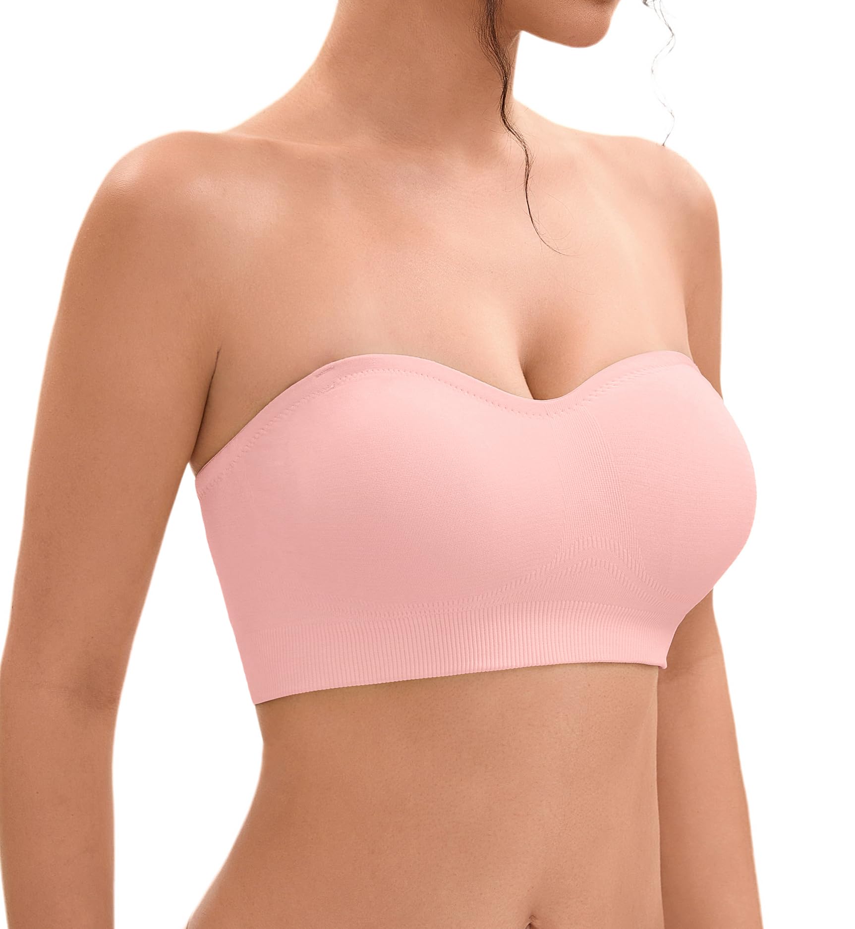 YHGV Strapless Bandeau Bra