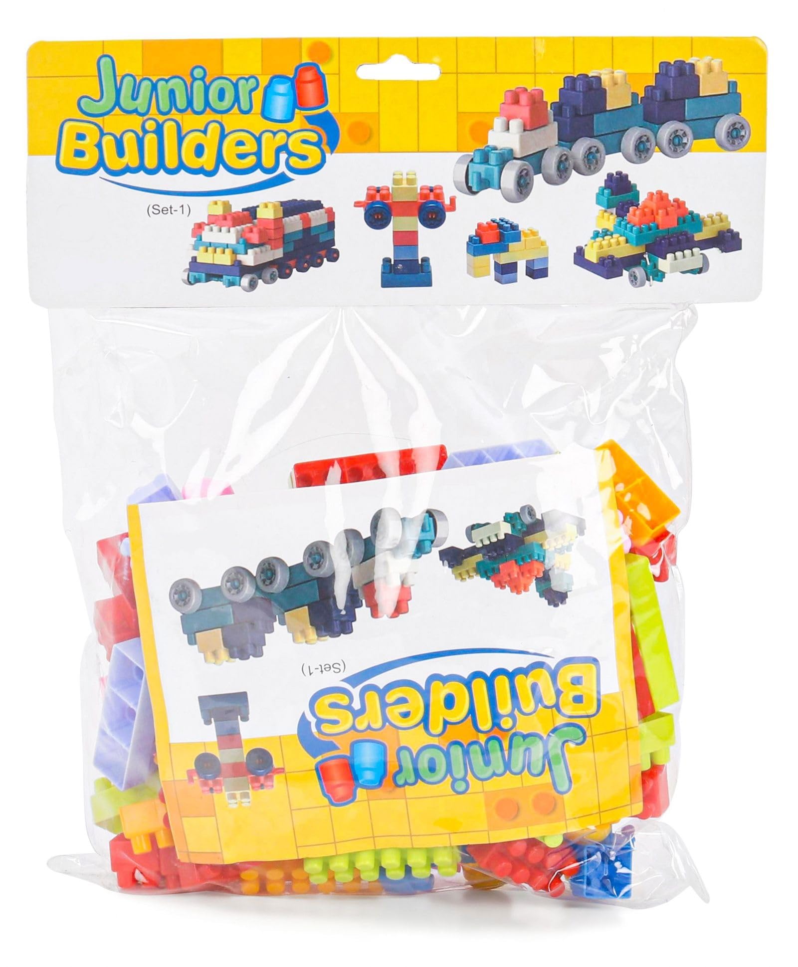 Toys Treasure We Deliver Smiles Junior Builder Play n Learn Building Blocks - 155 Pieces | Children Toy | Toys for Boys | Blocks for Kids | Building Blocks for Kids 3 Years - Image 6 thumbnail