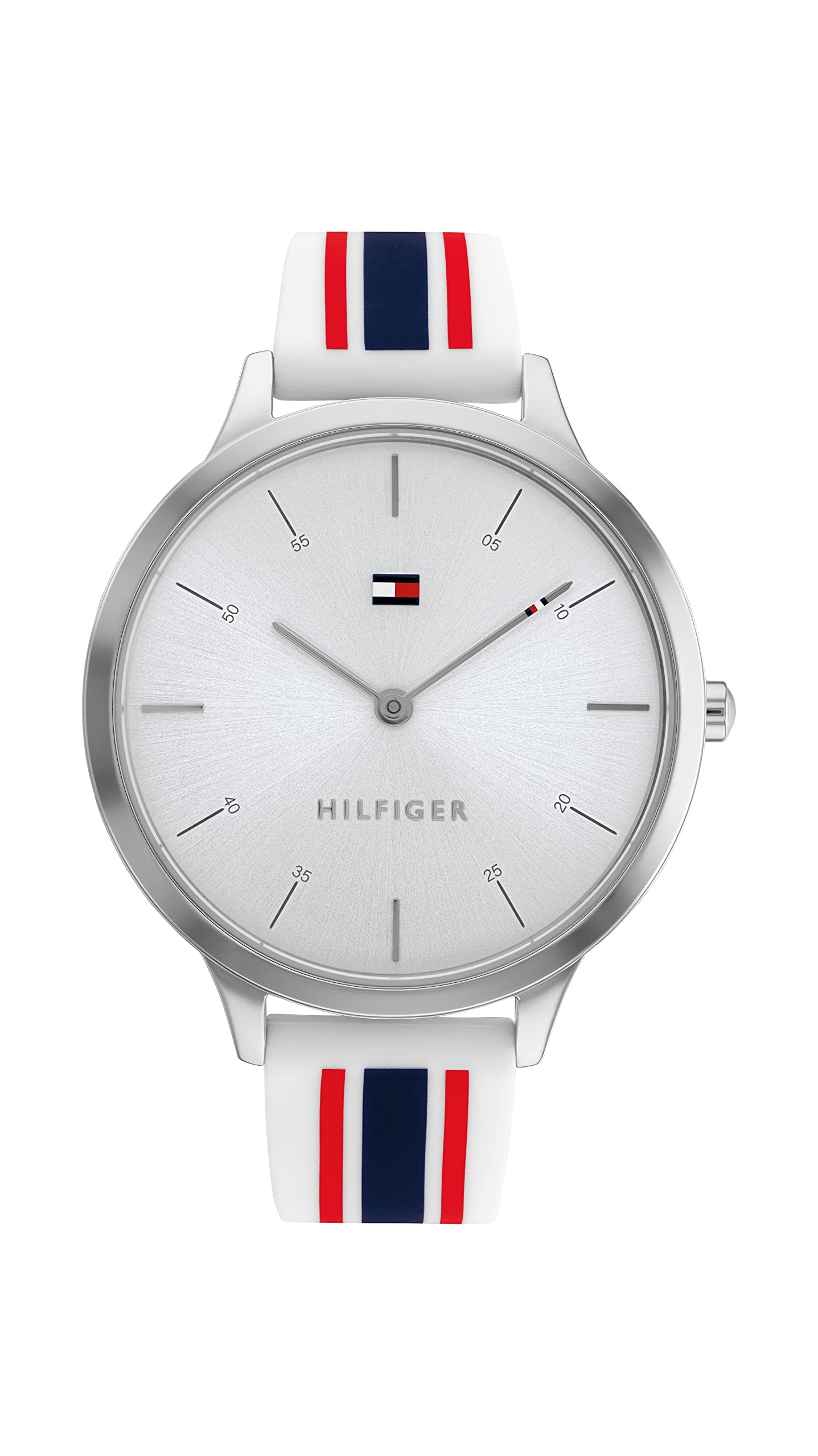 Tommy Hilfiger Reloj Analógico de Cuarzo para mujer con Correa en silicona Rojo - 1782498