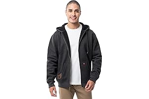 Riggs Workwear Mens Thermal Sherpa Work Zip Hoody