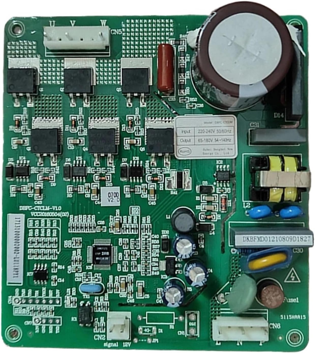 ，Compatible for Midea， Refrigerator Computer Board DBFC-CTCLM LU118PY1 17131000002002 Inverter Refrigerator Accessories