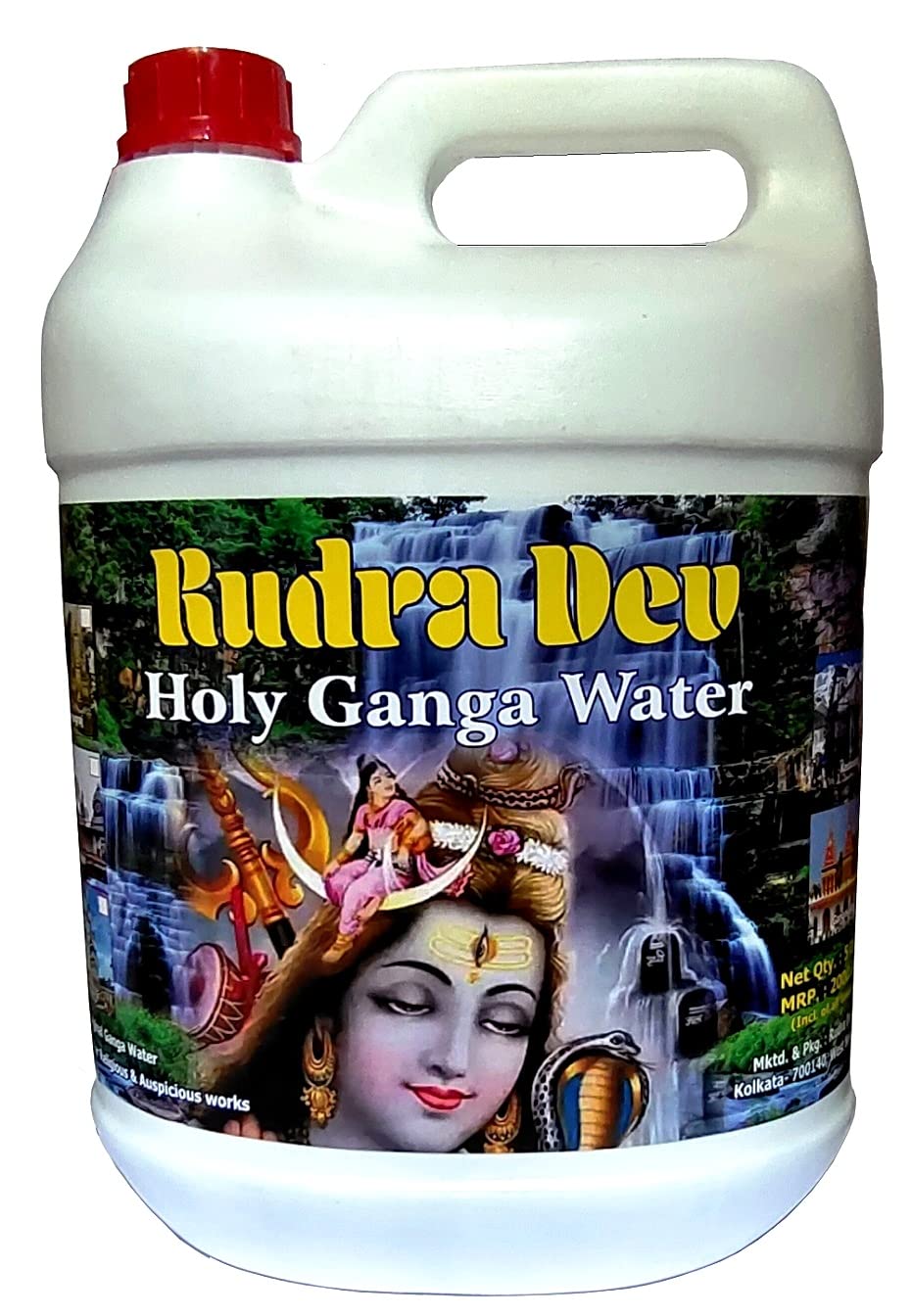 Rudra Dev 5 litres Kedarnath 100% Pure Original Natural Preminum ganga jal for puja | Ganga Water Directly from Kedarnath | (5 Litre, Unfiltered) (B0C3RYHKV1) Amazon Price History, Amazon Price Tracker