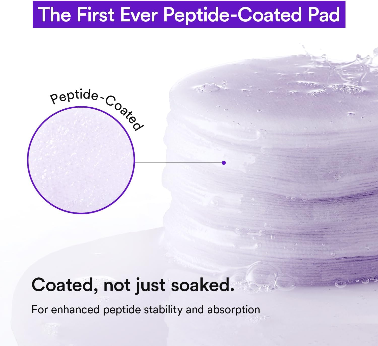 VEGANIFECT Collagen Peptide Jelly Toner Pads | Dual-Function Skincare for Wrinkle Care | Pore Tightening, Elasticity Boost, and Glow Radiance, Korean Skincare | 6.76 fl.oz.(200ml)*70Pads