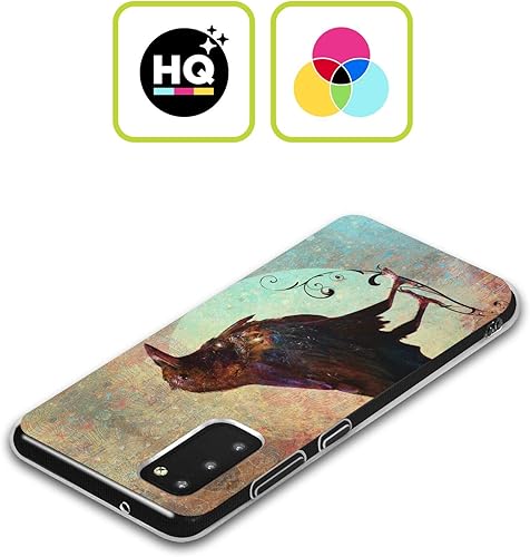 Miniatura 2 de Head Case Designs JENA - Funda de gel suave con licencia oficial de JENA DellaGrottaglia Crow Animals compatible con Samsung Galaxy A13 5G (2021)