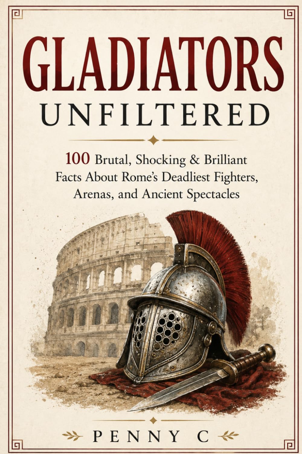 Gladiators Unfiltered: 100 Brilliant Facts About Rome’s Deadliest Fighters, Arenas, and Ancient Spectacles