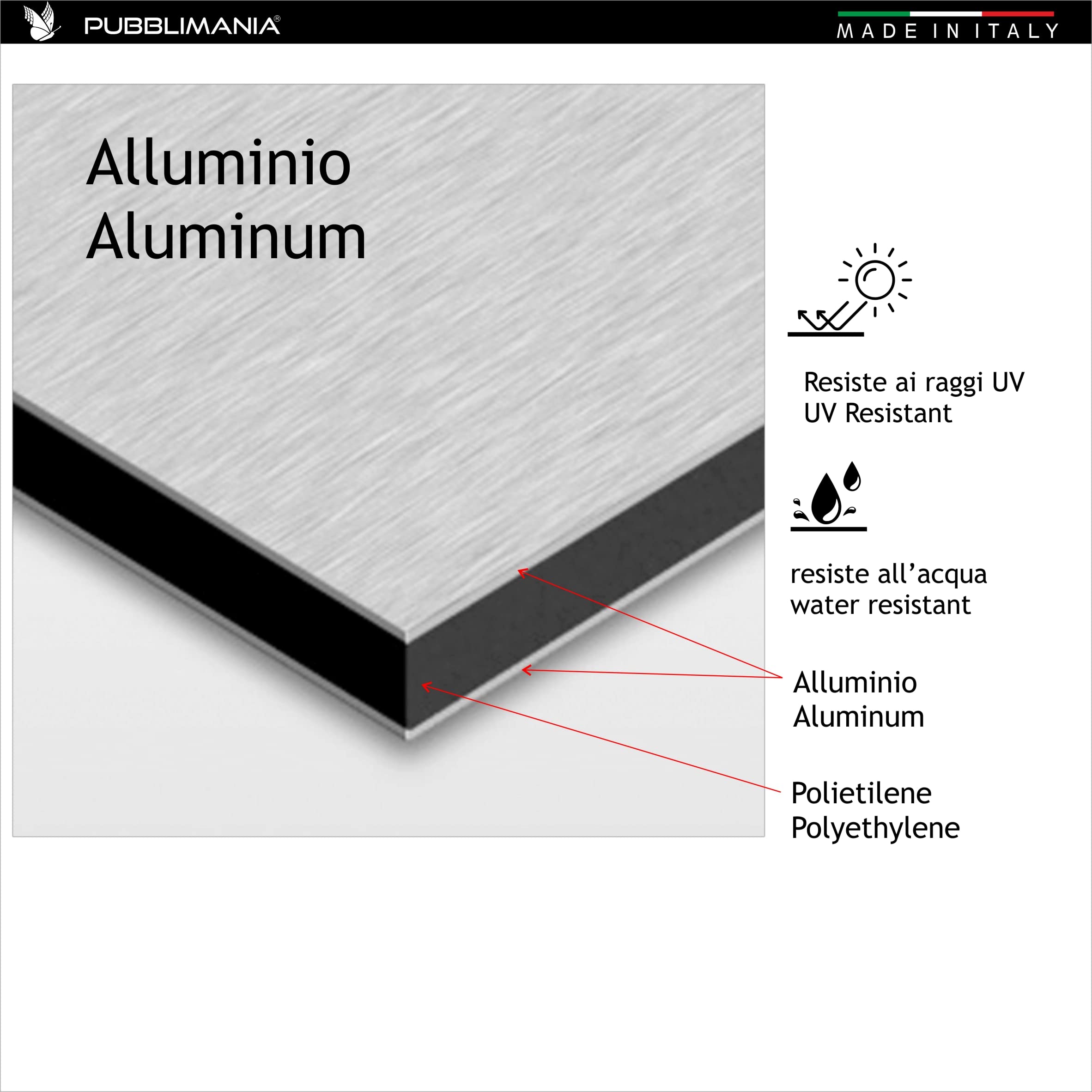 pubblimania VELOCITÀ MASSIMA CONSENTITA 10 Km orari | Cartello in Alluminio composito per esterno metallo spessore 3 mm (Cm 20x30, 10 Km Orari)