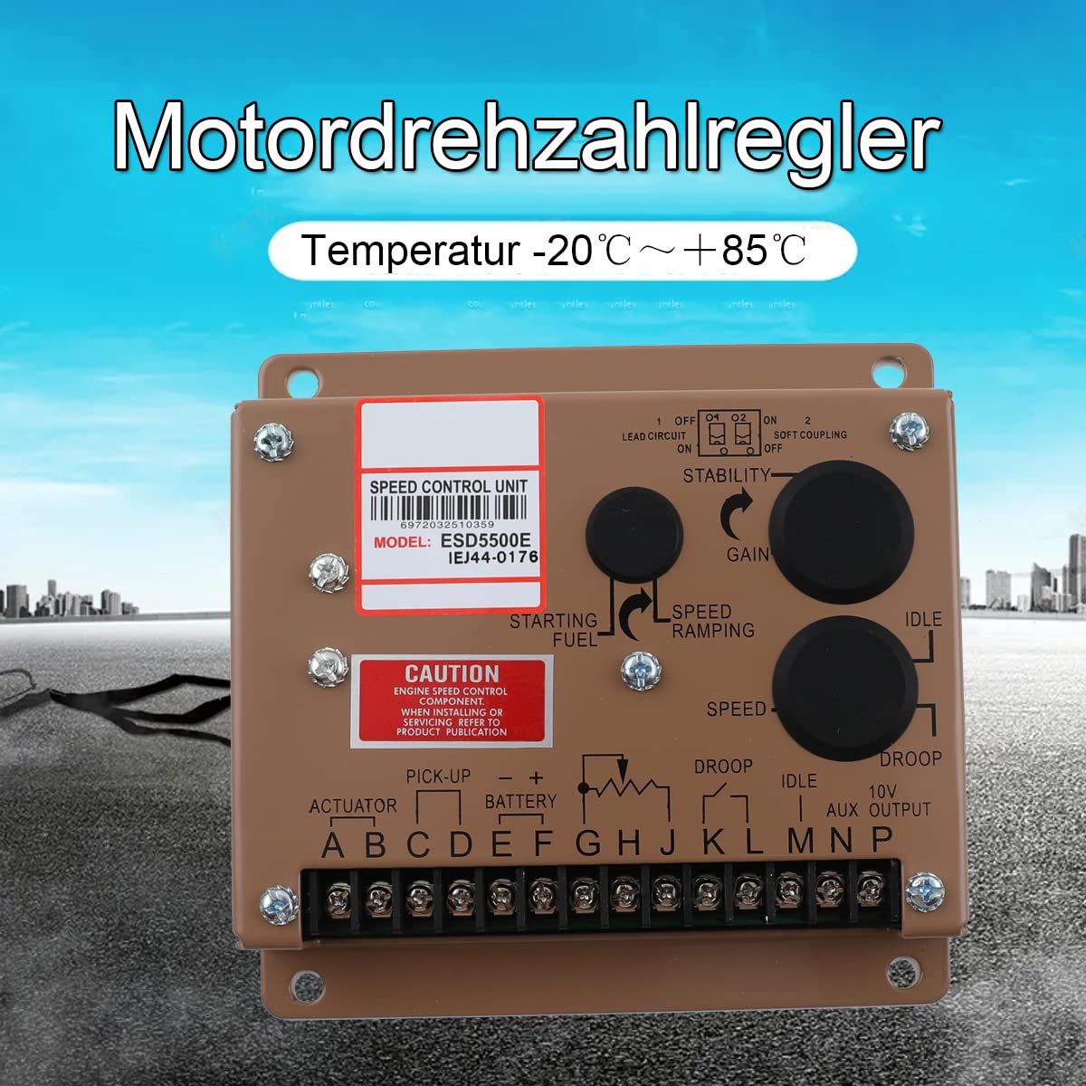 Motordrehzahlregler ESD5500E Drehzahlregler Motorregler DC 12V/24V