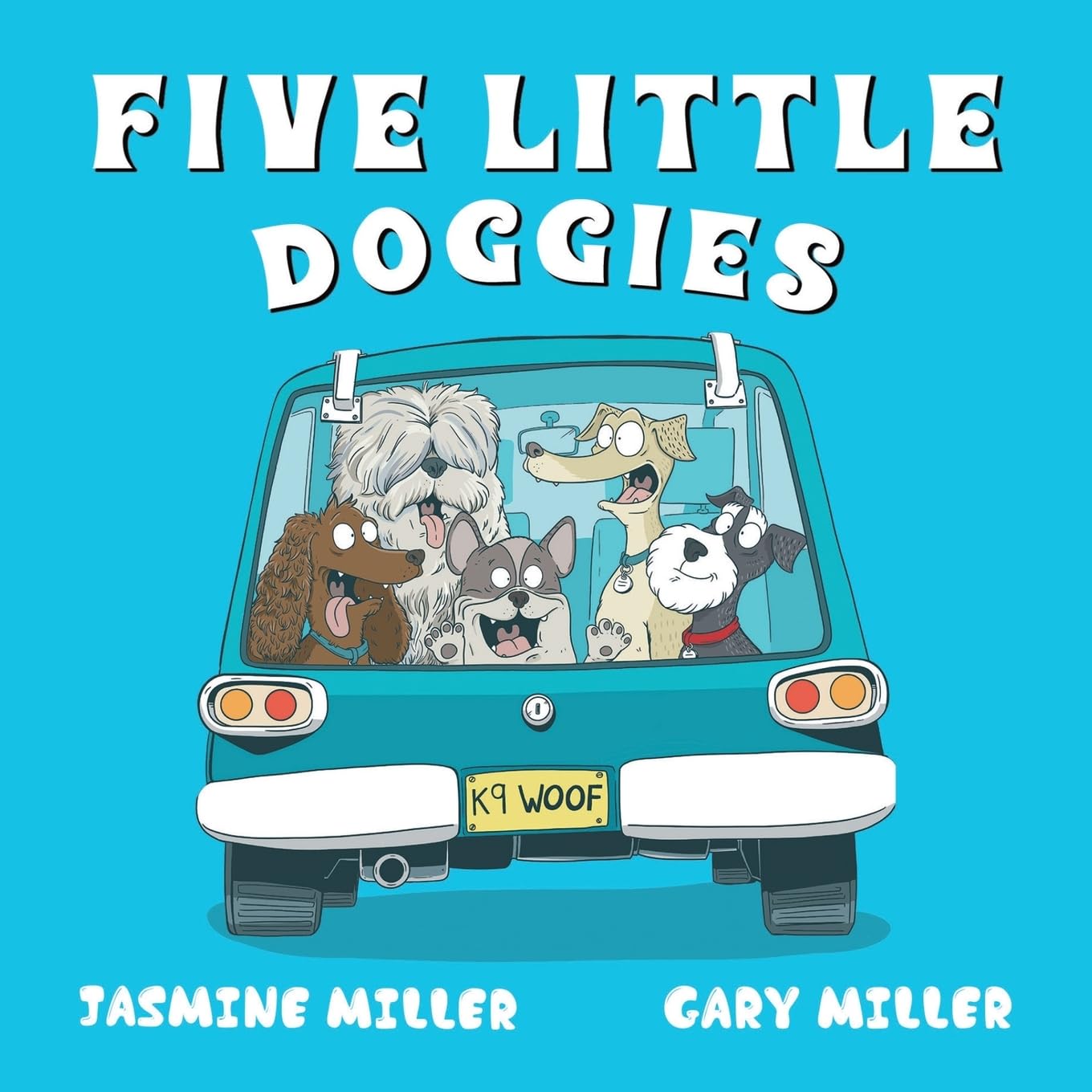 Five Little Doggies by Jasmine Miller - 9781787886353