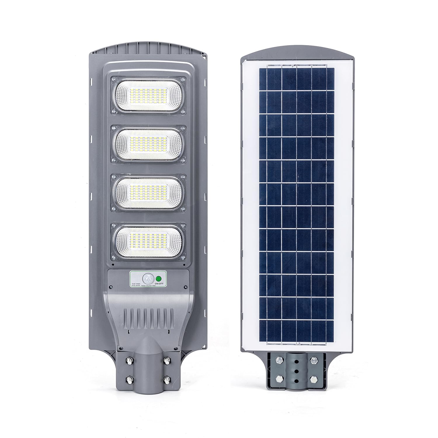 Lampione Solare da esterno con Sensore di Movimento,Faro LED esterno con pannello solare da 200W con Telecomando,Faretti Solari Impermeabile IP65 6500K,Adatta per Giardino,Cortile,Strada, Viale, Campo