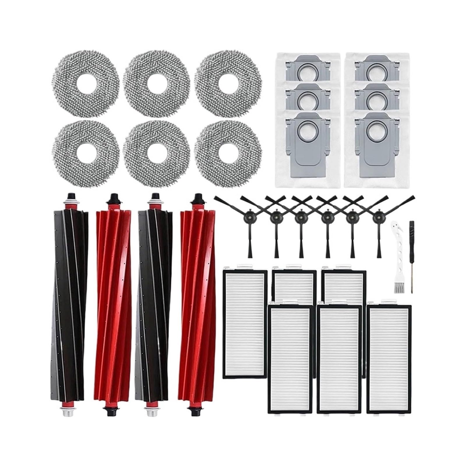Filtre et brosse pour Roborock Qrevo V20 et P10S Pro accessoires