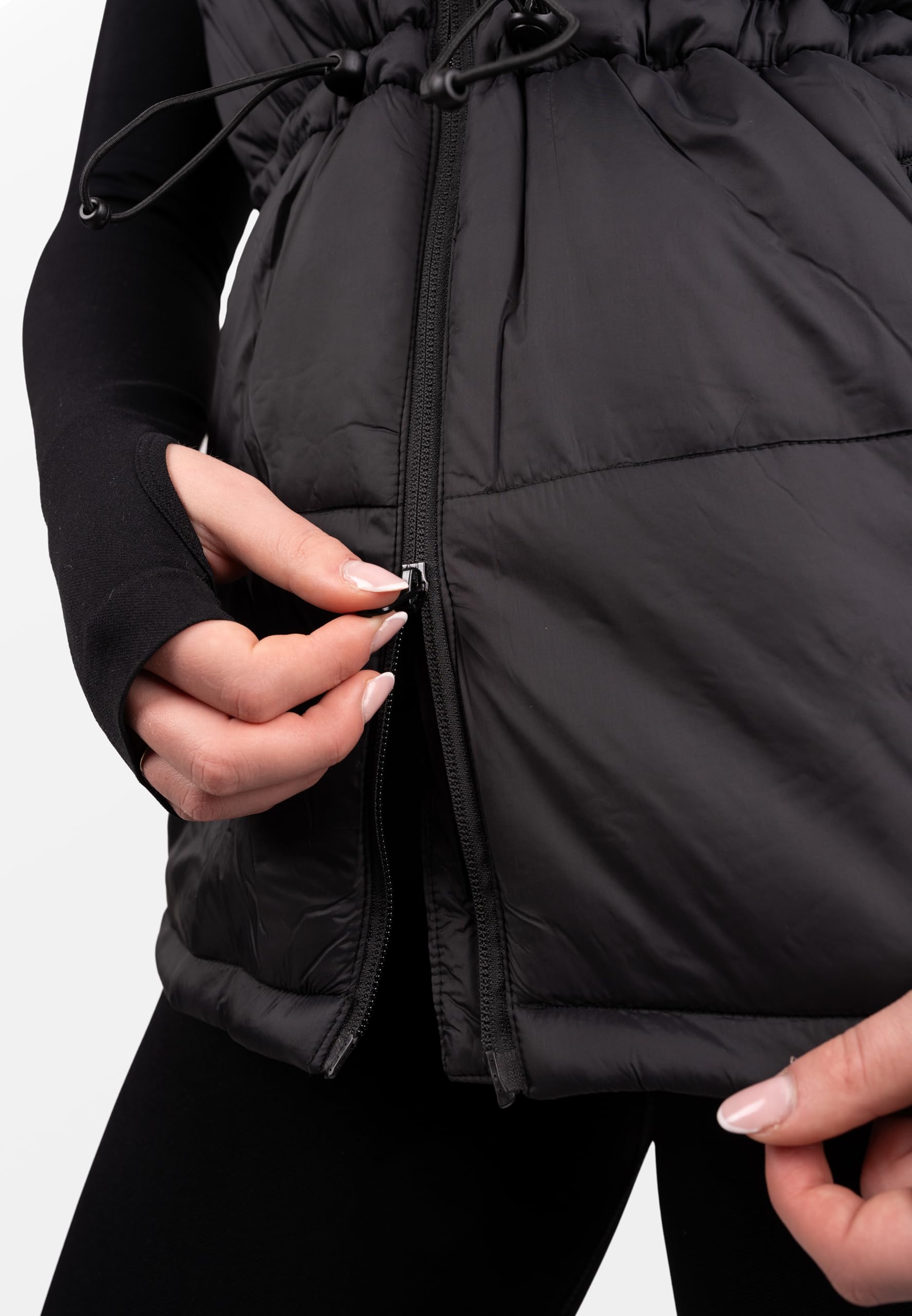 GORILLA WEAR Lucia Puffer Jacket Gilet Donna