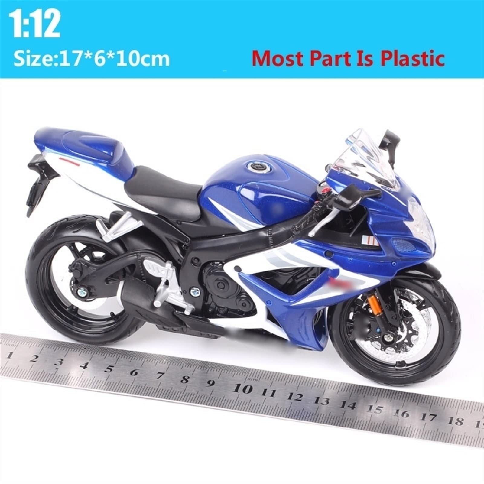 Maßstab 1:12 Für Suzuki GSX-R750 Diecast Modell Motorrad Racer Diecasts & Spielfahrzeuge Sport Moto Bike Kinder Spielzeug