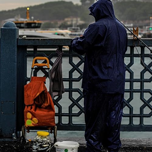 Miniatura 6 de Ultra-Lite - Traje de lluvia para hombres y mujeres, duradero, impermeable, impermeable, equipo de lluvia para agricultura, senderismo