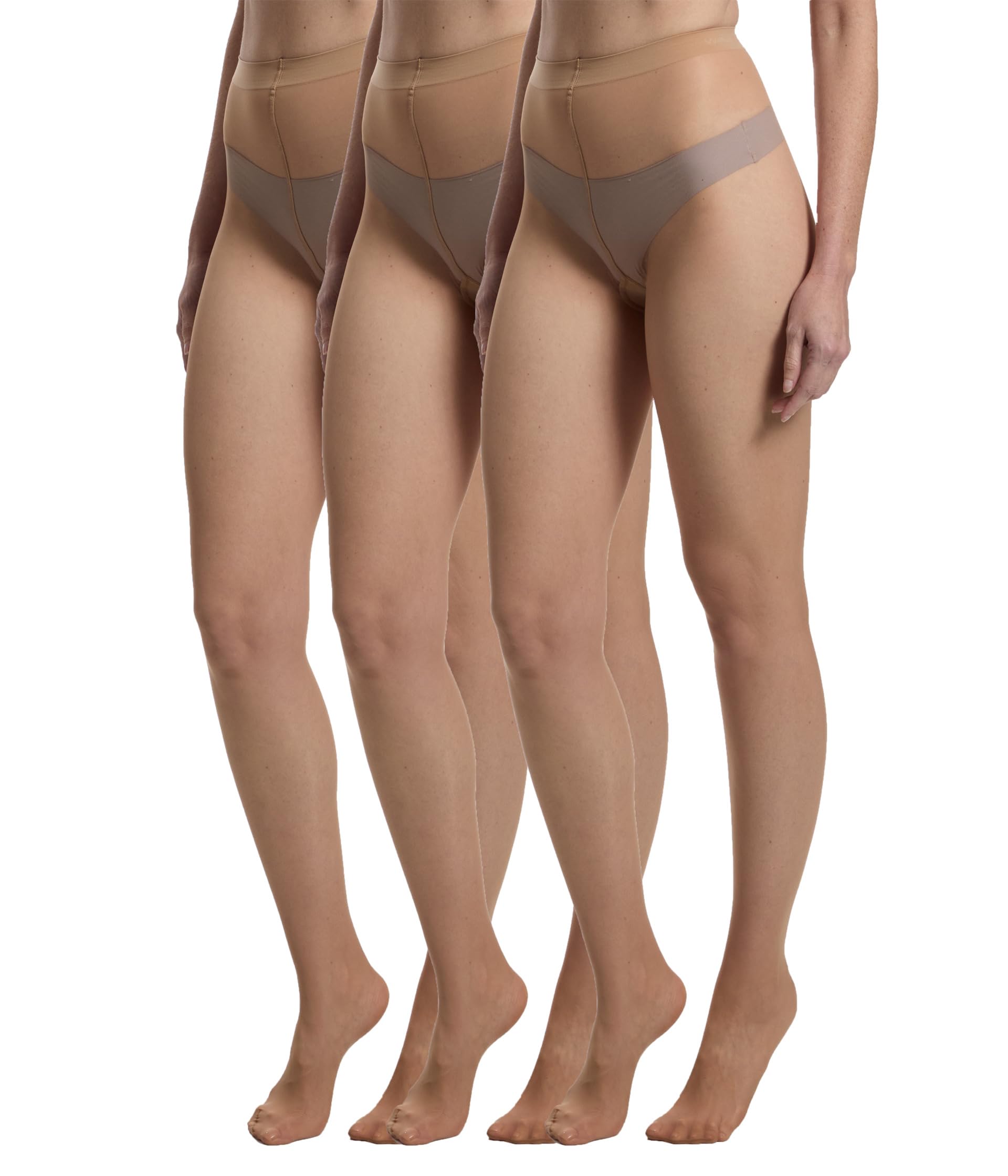 Wolford 3 for 2 Sheer 15 Tights-Medium-Gobi