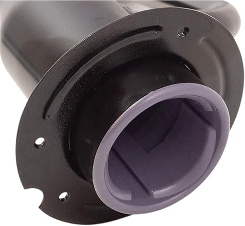 Vista 382 de TRQ Cuello de llenado de depósito de combustible negro compatible con Toyota Sienna 2004-2010