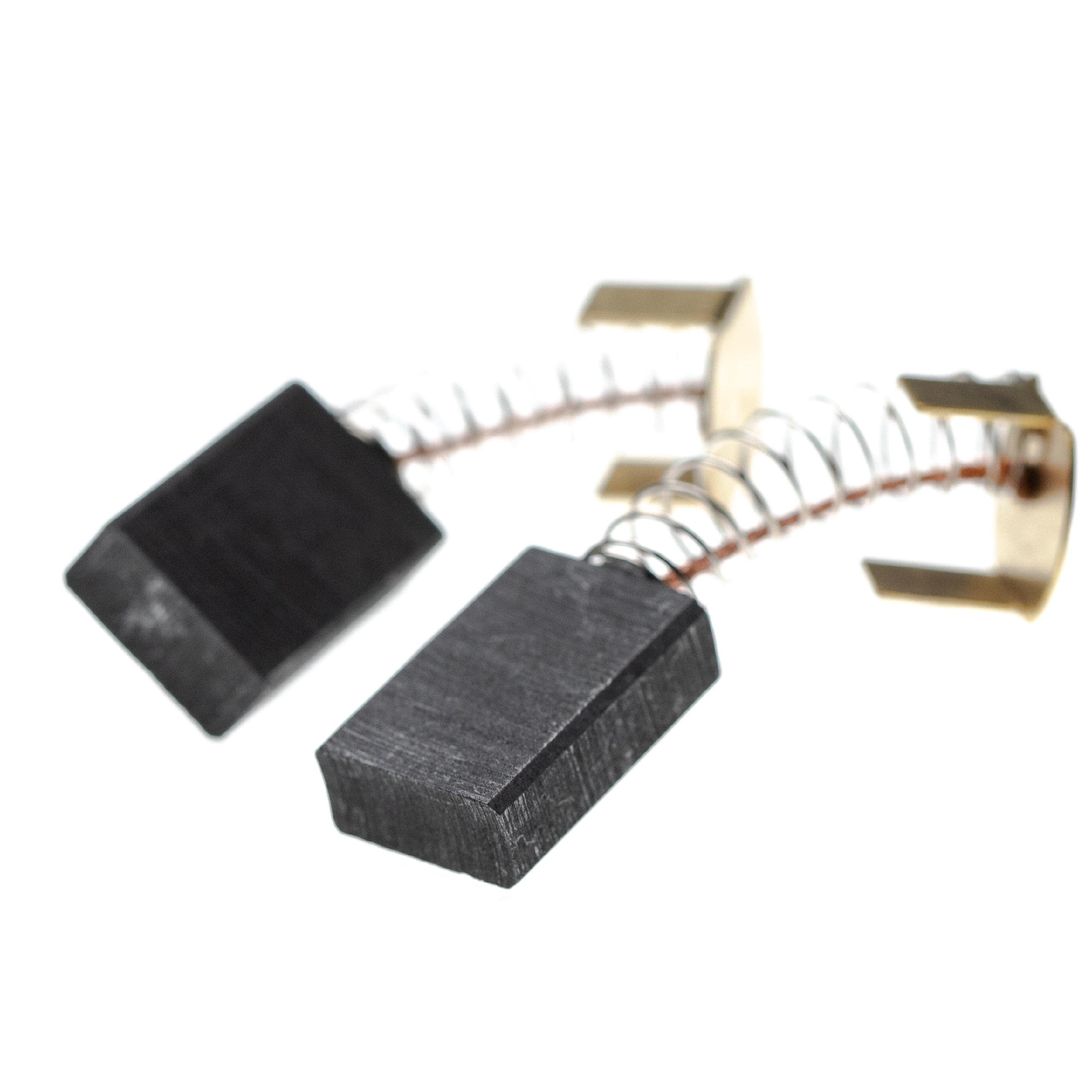 vhbw 2 x koolborstel, motorkolen, slijpkooltjes, 19,65 x 6,3 x 13,15 mm