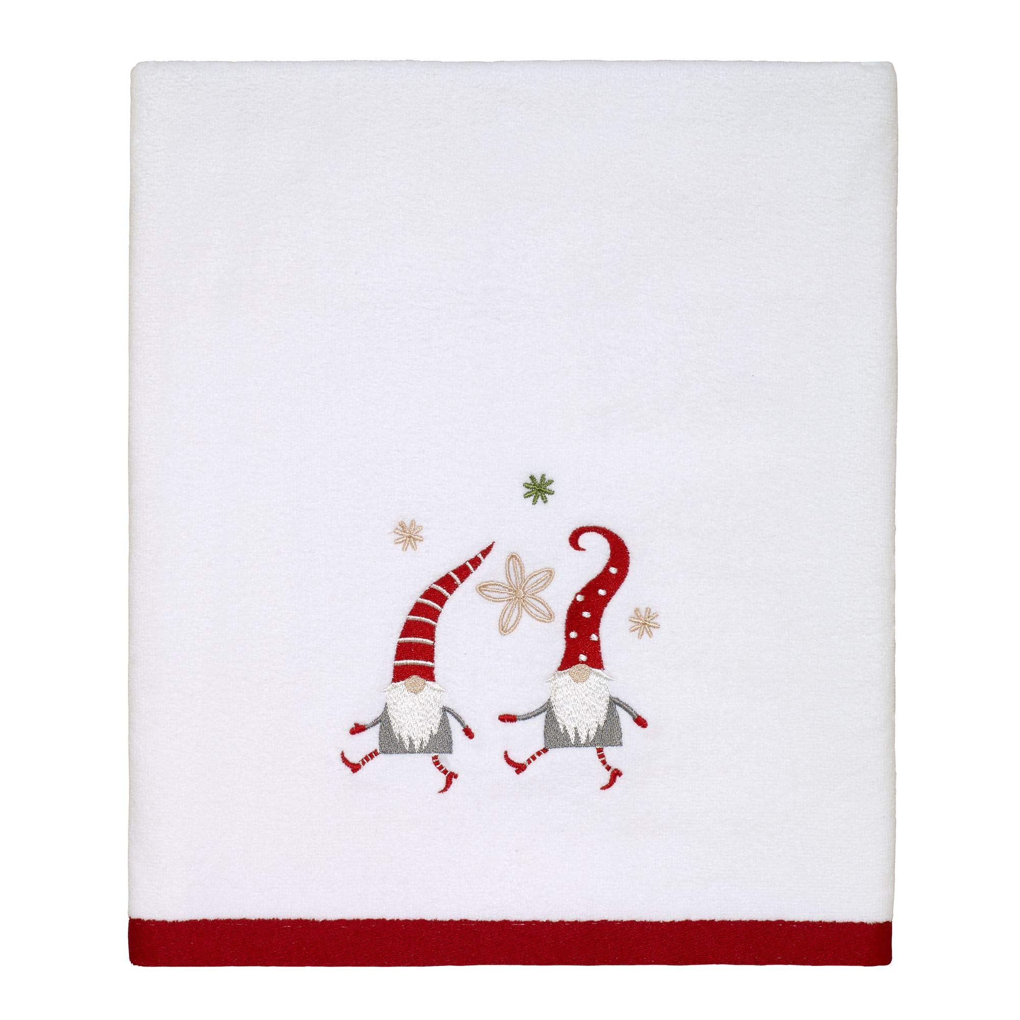 Avanti Linens - Bath Towel Soft Absorbent Cotton Towel Gnome Walk Collection